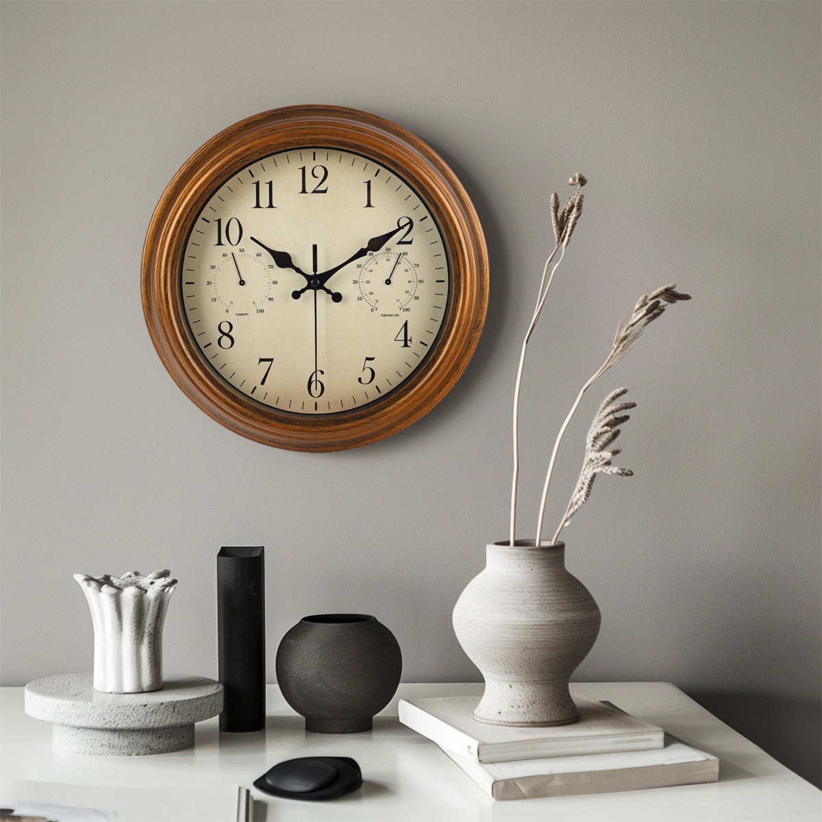 IvoQ Wandklok Waterdicht Quartz 30 cm-IvoQ