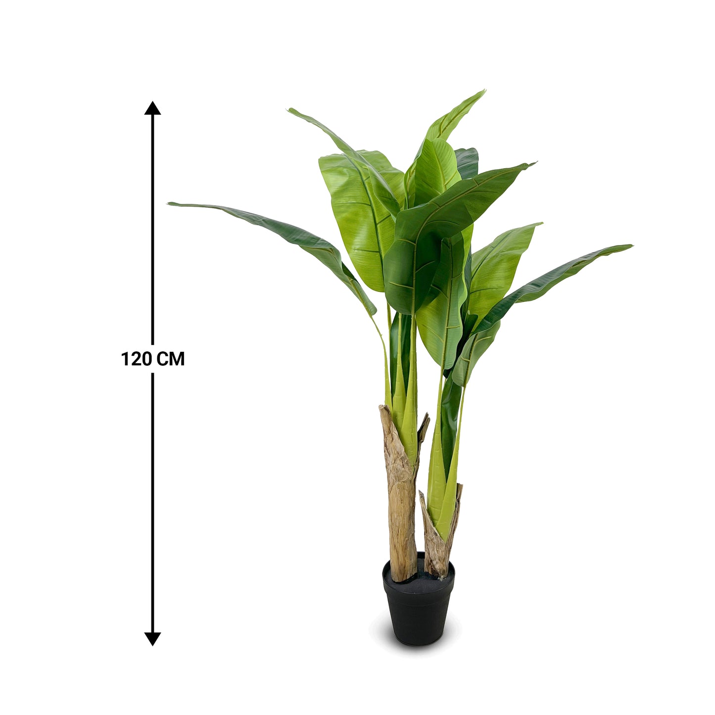 IvoQ Kunst Bananenplant 120 cm-IvoQ