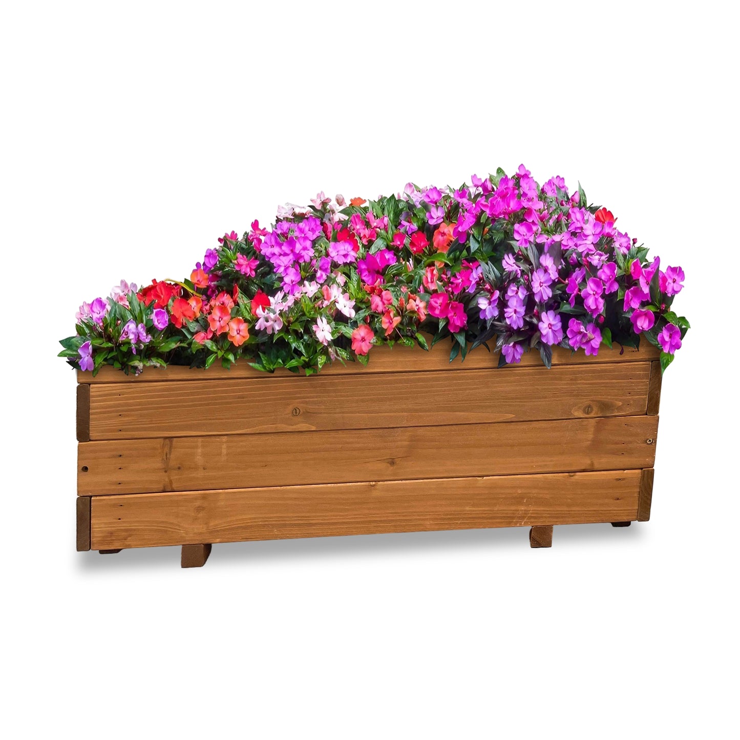 IvoQ Plantenbak Hout 80x40x32 cm-IvoQ