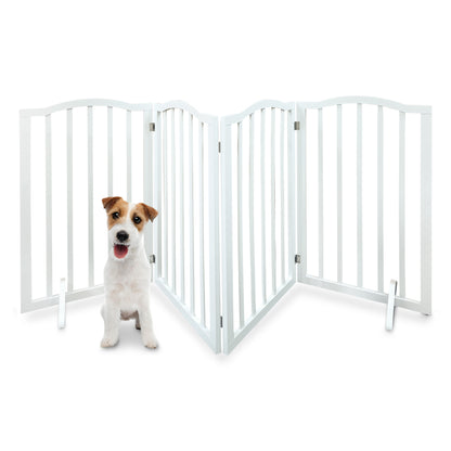 Portail de sécurité pliant en bois IvoQ