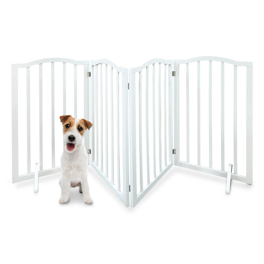 Portail de sécurité pliant en bois IvoQ