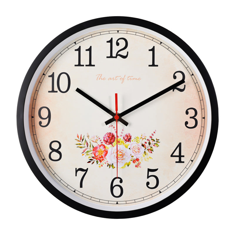 IvoQ Wandklok Retro Klassiek Ø30 cm-IvoQ