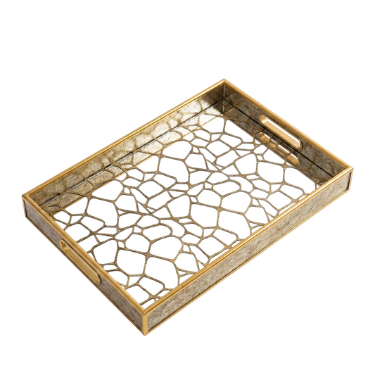 Plateau de luxe IvoQ Or