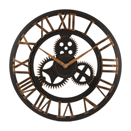 IvoQ Wandklok Industrieel XXL 60 cm-IvoQ