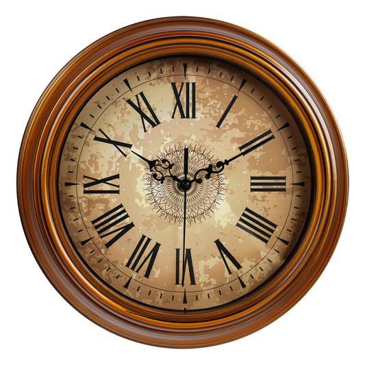 IvoQ Vintage Retro Wandklok Ø 30 cm-IvoQ