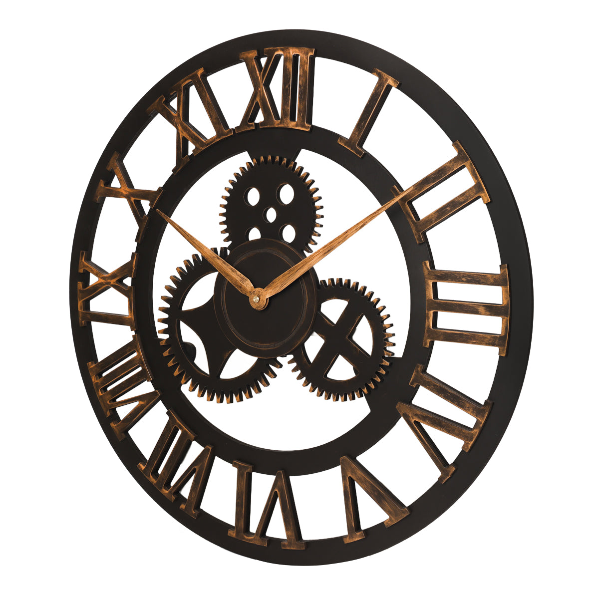 IvoQ Wandklok Industrieel XXL 60 cm-IvoQ