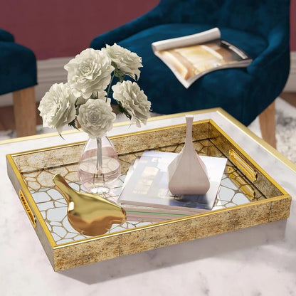 Plateau de luxe IvoQ Or