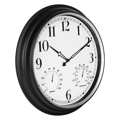 IvoQ Wandklok Retro Waterdicht 40 cm-IvoQ