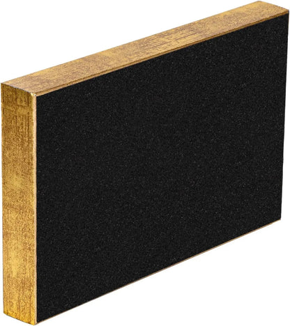 Plateau doré de luxe IvoQ avec fond miroir
