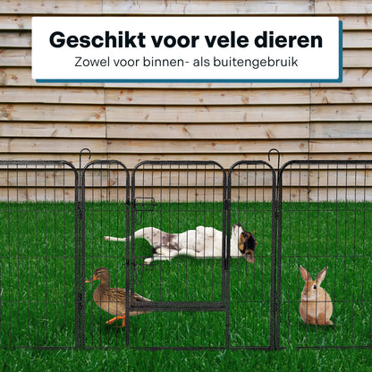 IvoQ Puppyren 8 Panelen 80 cm Hoog-IvoQ
