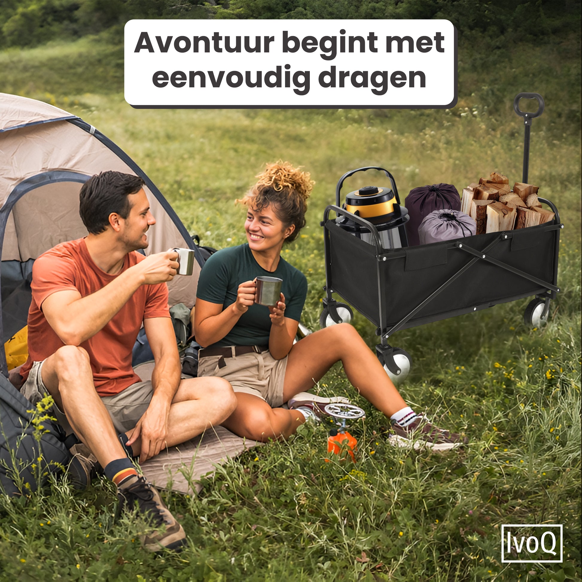 IvoQ Bolderkar Zwart-IvoQ