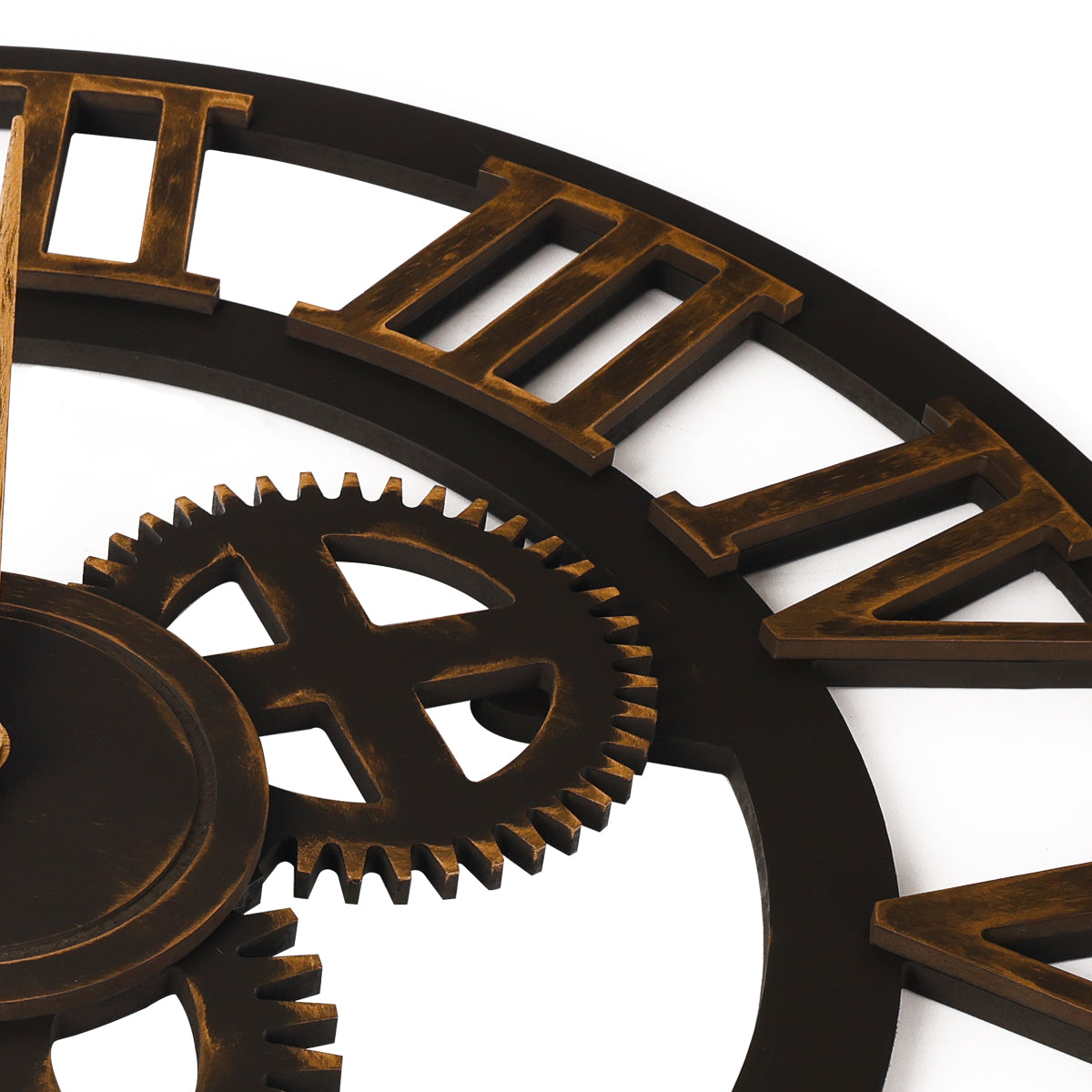 IvoQ Wandklok Industrieel XXL 60 cm-IvoQ