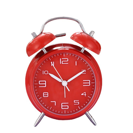 IvoQ Wekker Retro Rood Klassiek Luide Bel-IvoQ