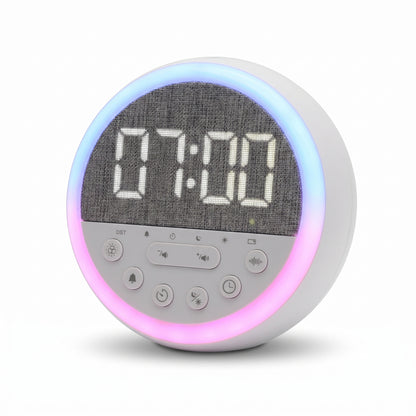 IvoQ Sleep Trainer pour Enfants - Réveil pour Enfants - Veilleuse - White Noise