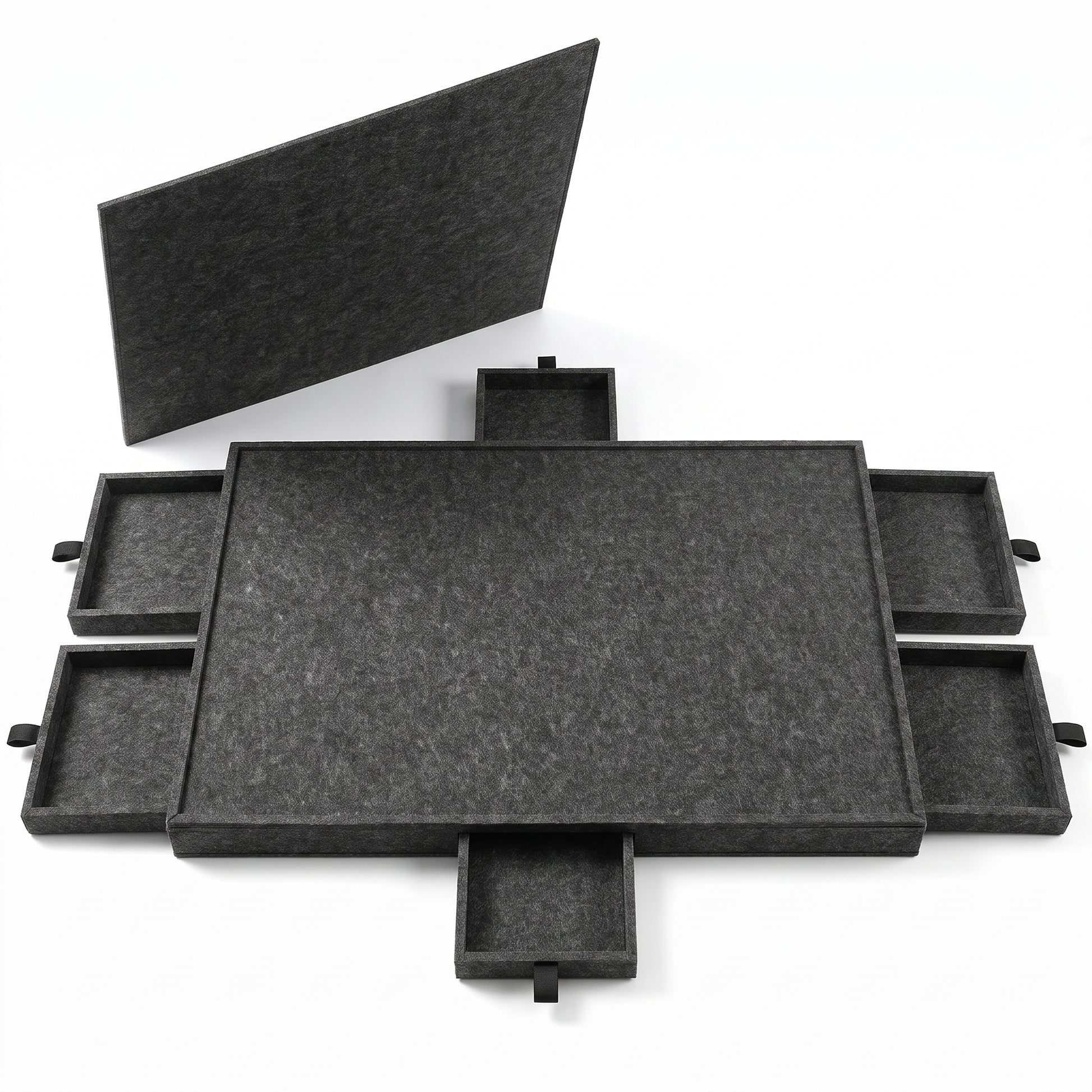 IvoQ Plateau de puzzle - 1000 pièces - 6 tiroirs de tri avec support