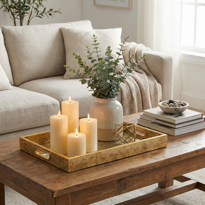 Plateau de luxe IvoQ Or