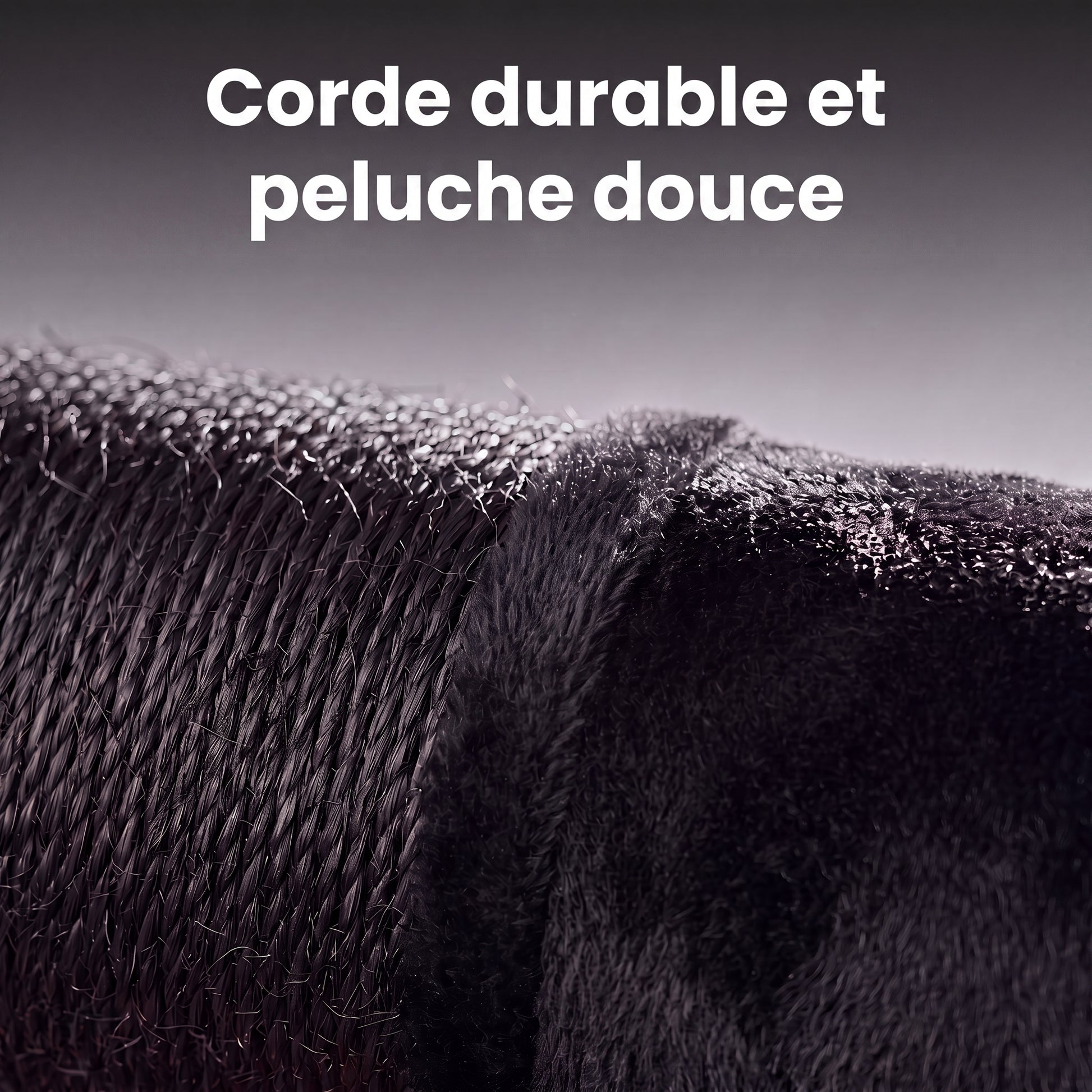 IvoQ Arbre à chat pour chats - 90 cm - Noir - Arbre à chat robuste avec balle de jeu et sisal - 90x40x40 cm
