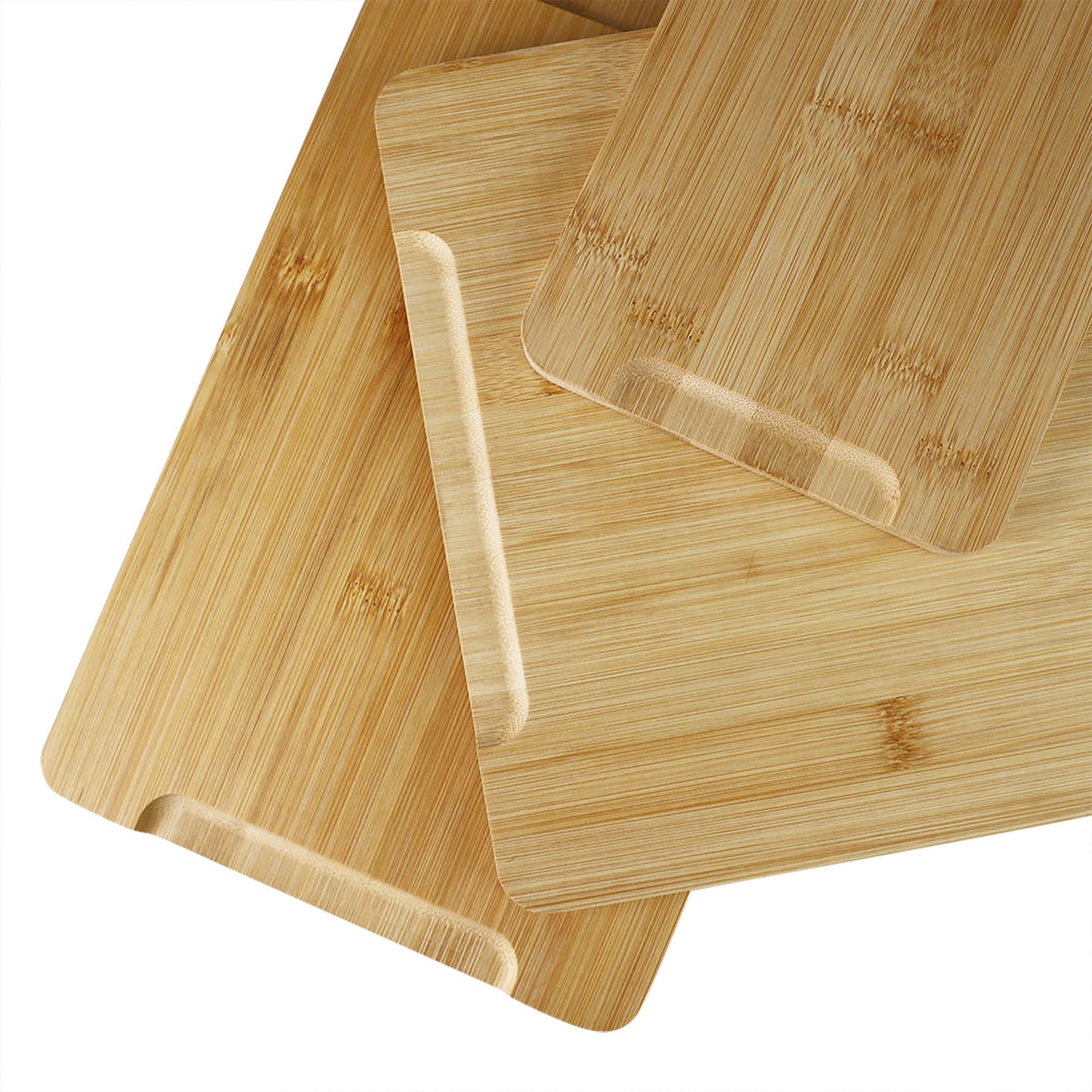 IvoQ Snijplankenset Bamboe 3 Delig-IvoQ