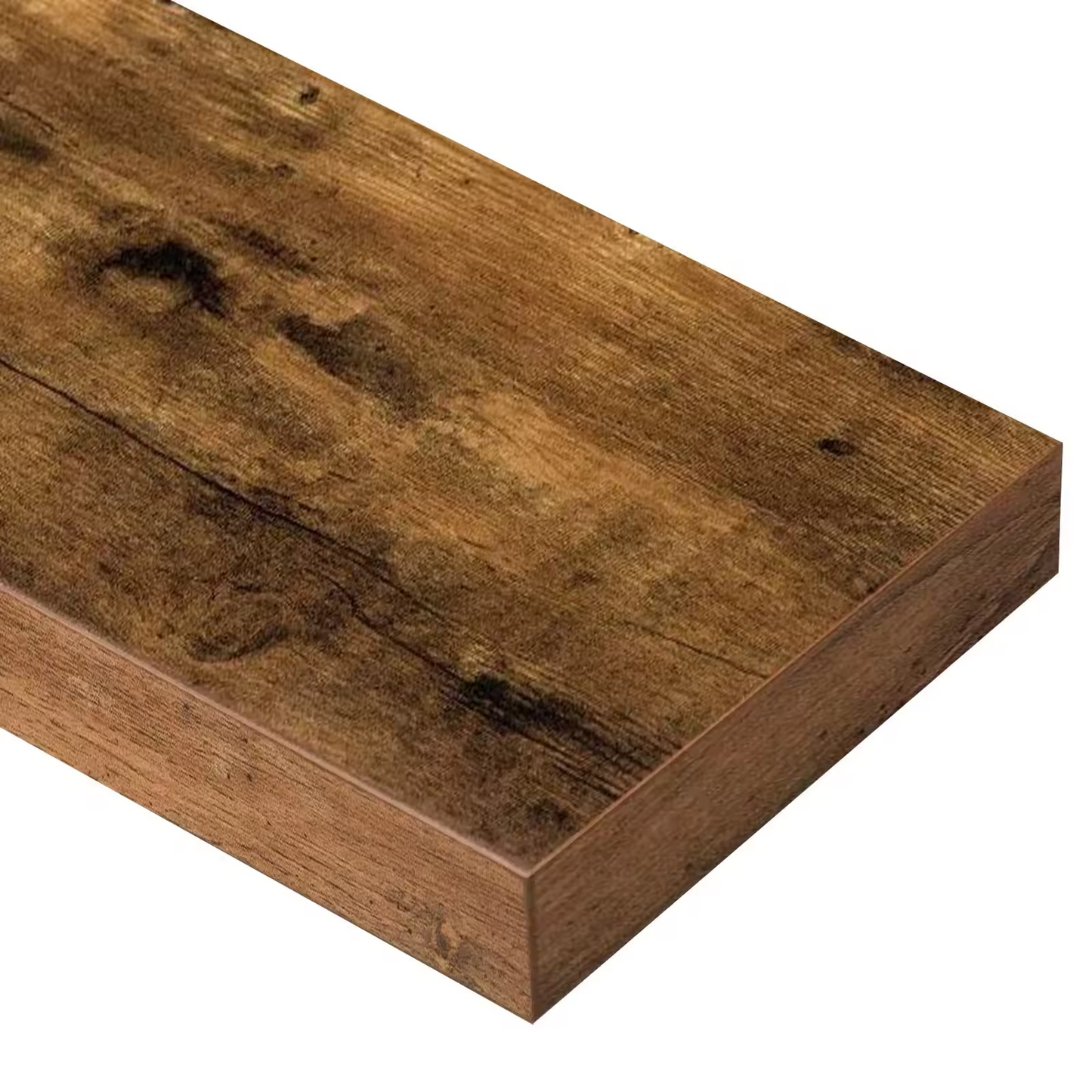 IvoQ Zwevende Wandplanken Set Hout 3 stuks-IvoQ