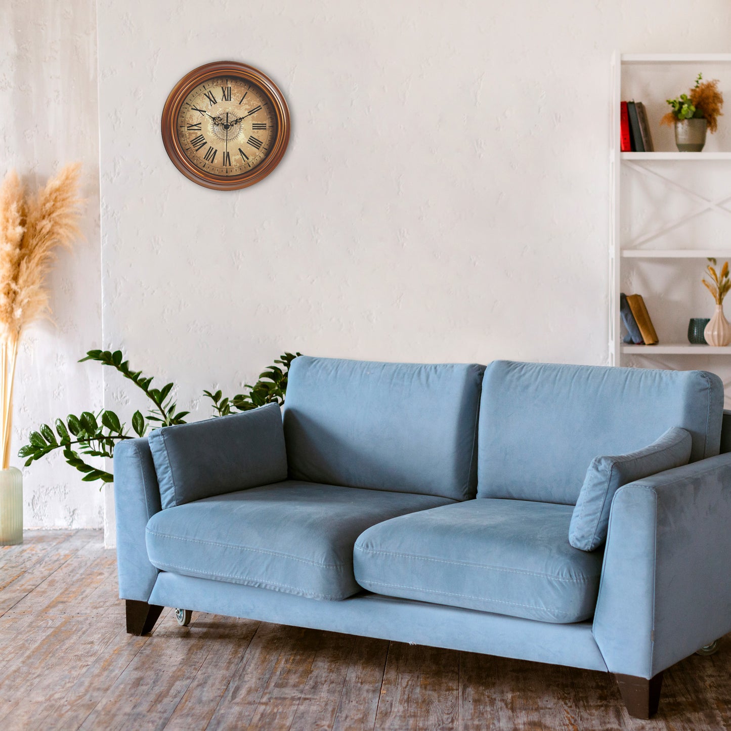 IvoQ Vintage Retro Wandklok Ø 30 cm-IvoQ