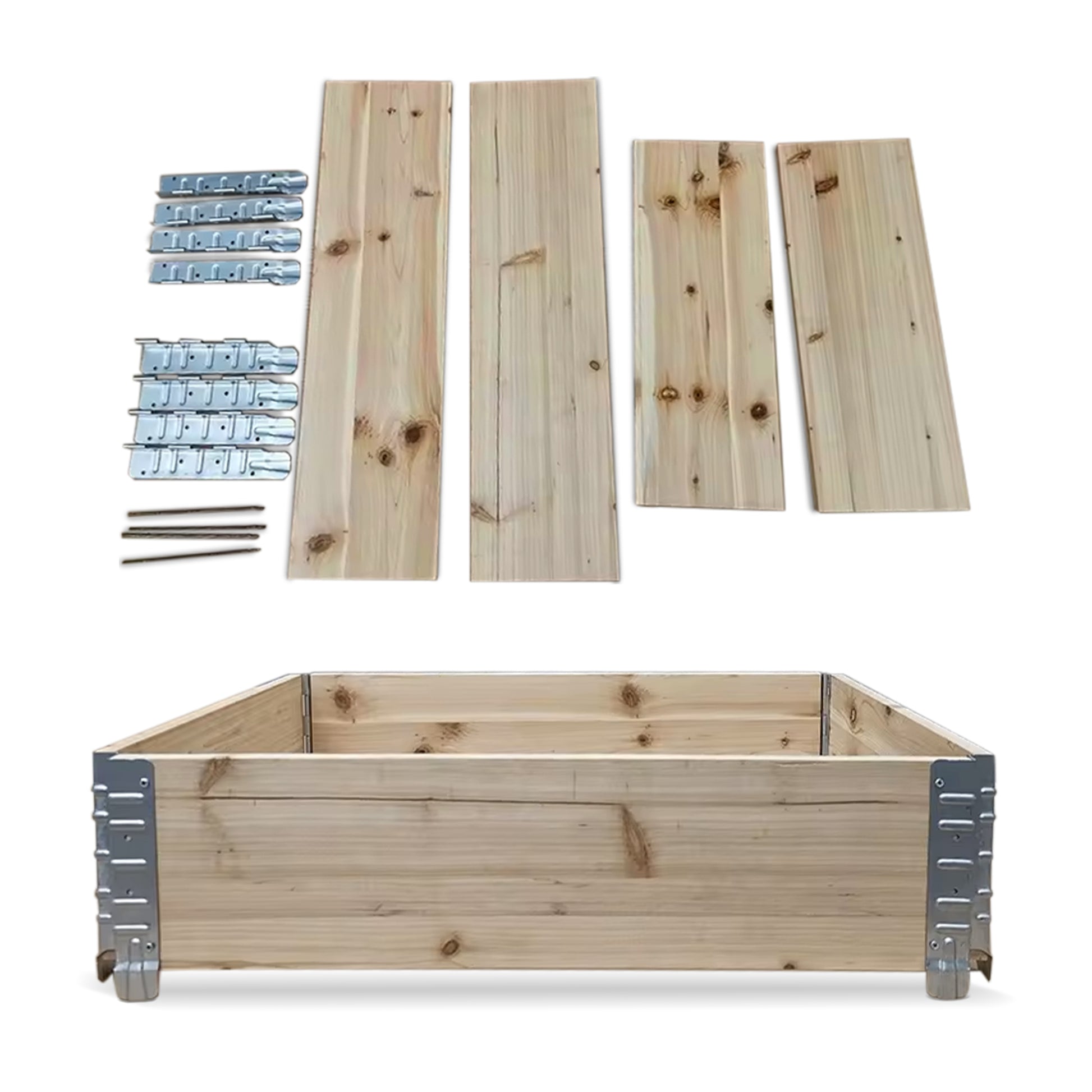 IvoQ Kweekbak Hout 80x60x20 cm-IvoQ