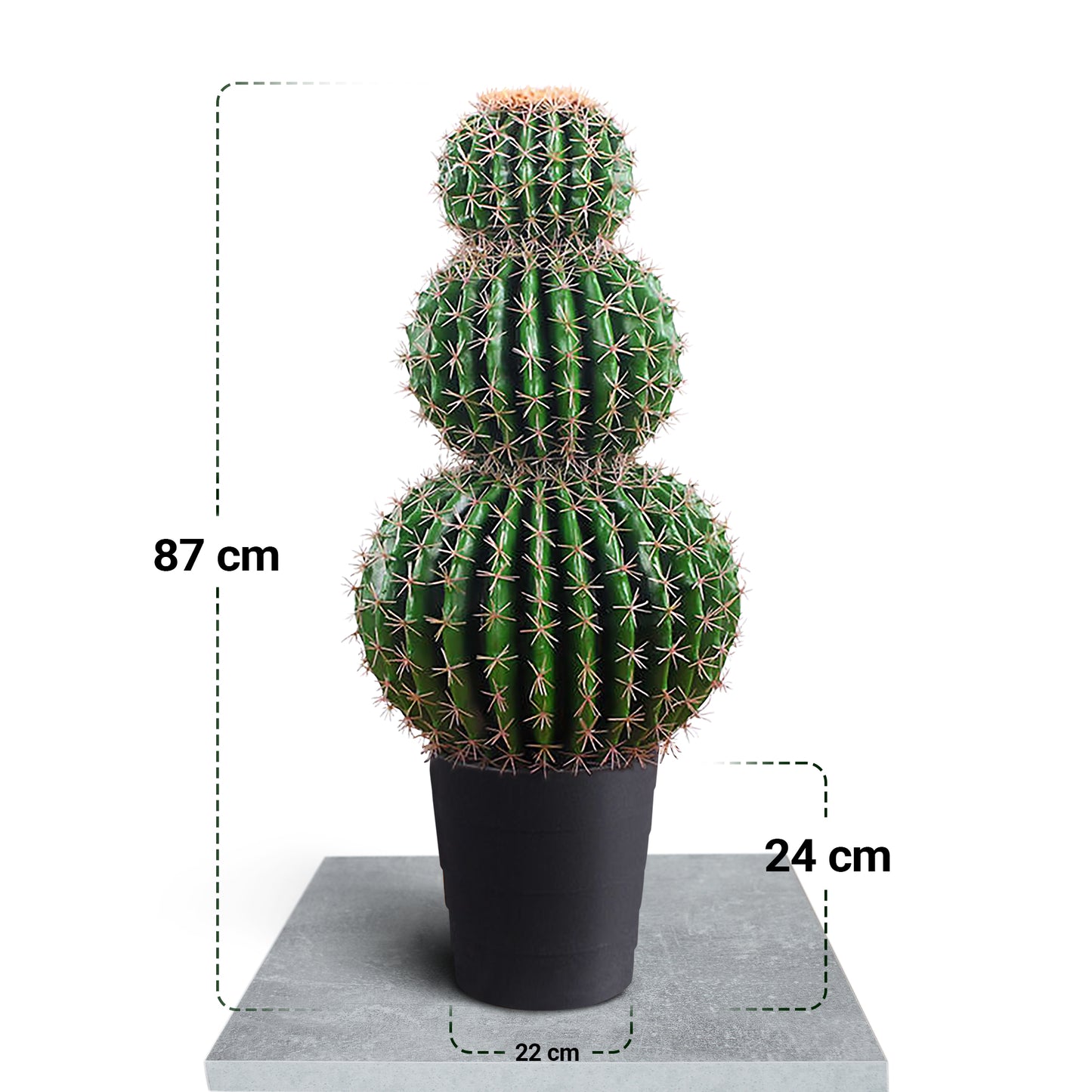 IvoQ Kunst Cactus XL 85 cm-IvoQ