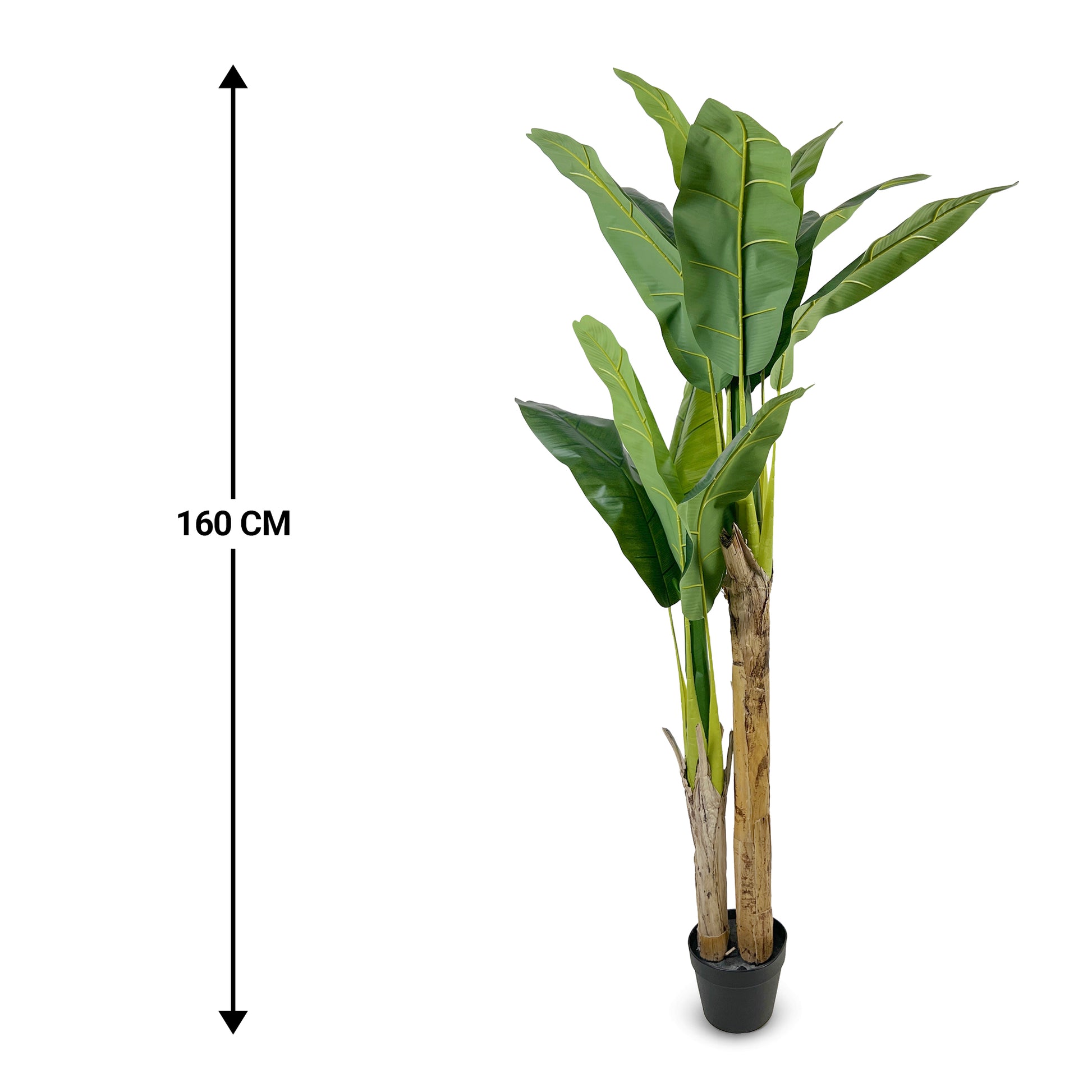 IvoQ Kunst Bananenplant 160 cm-IvoQ
