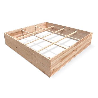 IvoQ Houten Moestuinbak 100 x 100 cm-IvoQ