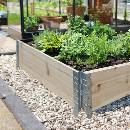 IvoQ Kweekbak Hout 80x60x20 cm-IvoQ