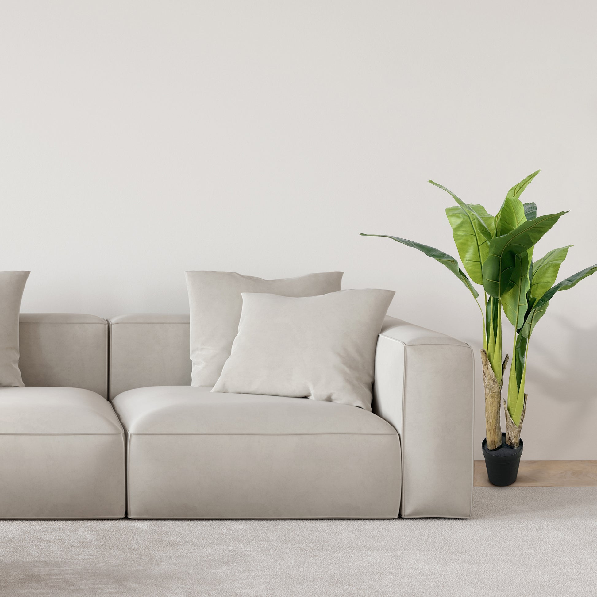 IvoQ Kunst Bananenplant 120 cm-IvoQ