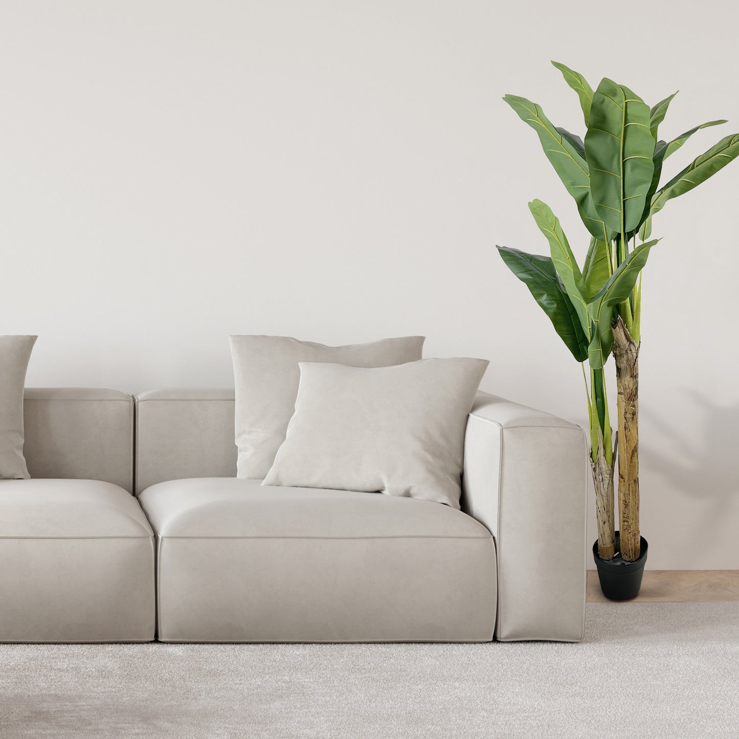 IvoQ Kunst Bananenplant 160 cm-IvoQ