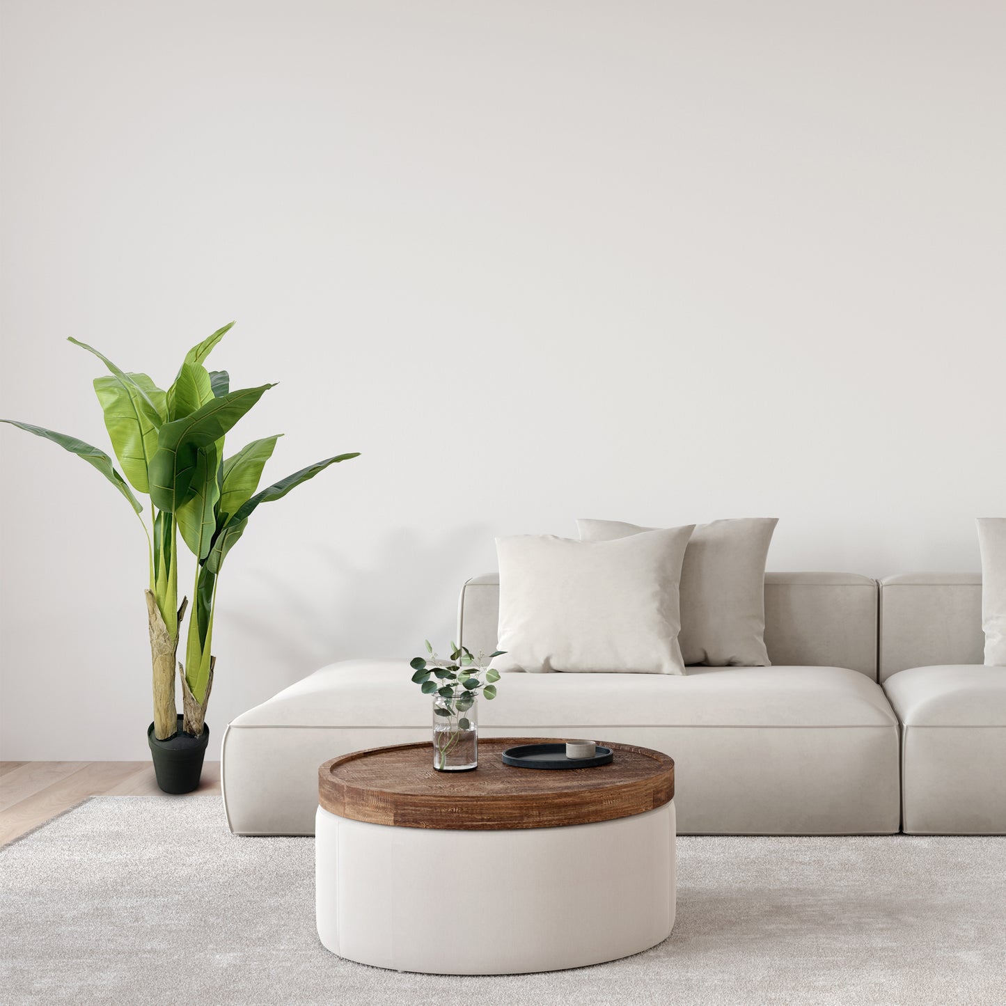 IvoQ Kunst Bananenplant 120 cm-IvoQ